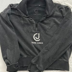 Crime Junkie cropped sweater